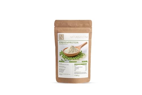 Natur2go 1,1kg Hochwertiges Vegan Erbsenprotein...