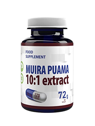 Muira Puama (Potenzholz) 5000mg Äquivalent (500mg...