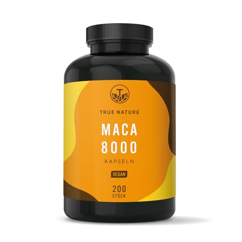 Maca Kapseln Gold 20:1 hochdosiert - 8000 mg PRO...
