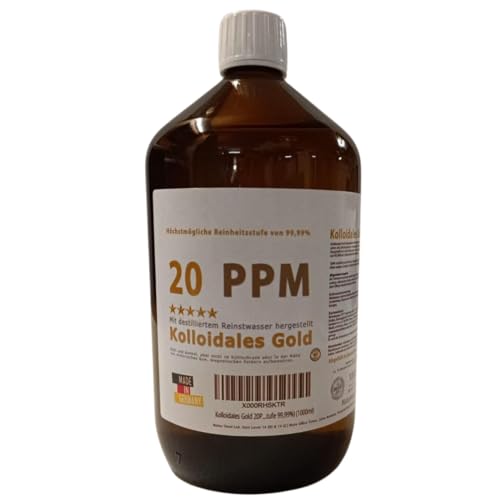 Natur Total Kolloidales Gold 20 PPM...