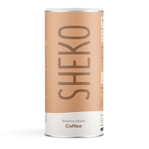 SHEKO Kaffee Mahlzeitersatz Shake - 25 cremige...