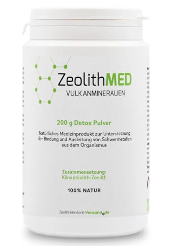 Zeolith MED Detox-Pulver, Medizinprodukt,...