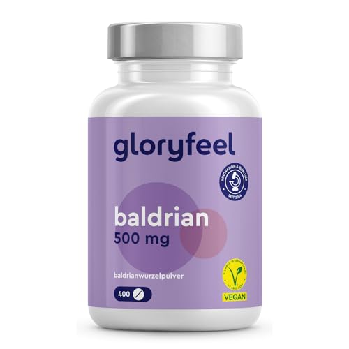 Baldrian hochdosiert - 400 vegane Tabletten -...