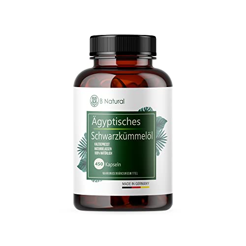 Schwarzkümmelöl Ägyptisch 450 Kapseln 3000mg...