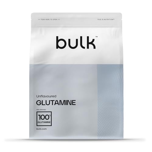 Bulk L-Glutamin Pulver, Geschmacksneutral, 1 kg,...