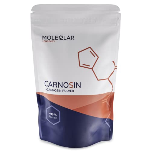 MoleQlar L-Carnosin Pulver hochdosiert - 30 Gramm...