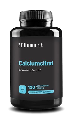 Calciumcitrat mit Vitamin D3 und K2 - Für normale...