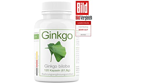 Ginkgo biloba Blattpulver 420mg | aus der Apotheke...