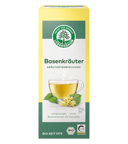 LEBENSBAUM Tee Basenkräuter, Bio-Tee, ausgewogen...