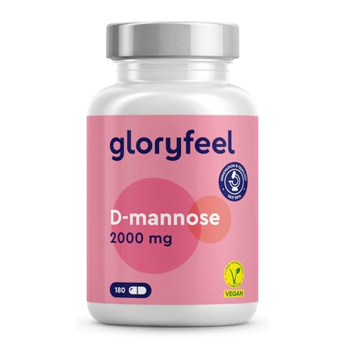 gloryfeel D-Mannose hochdosiert - 2000 mg reine D...