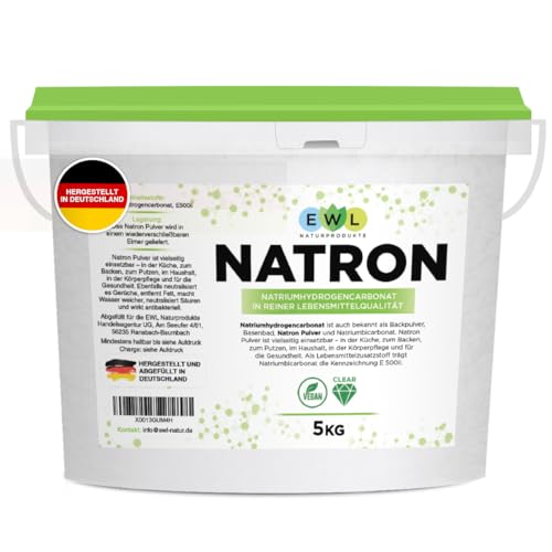 Natron Pulver Baking Soda 5kg I Deutsche...