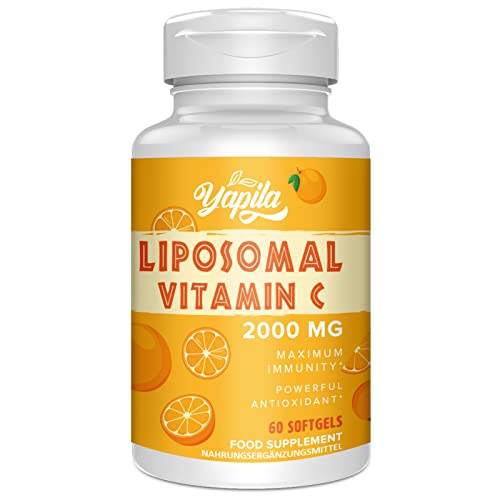 Liposomale Vitamin C Kapseln 2000mg, Maximale...