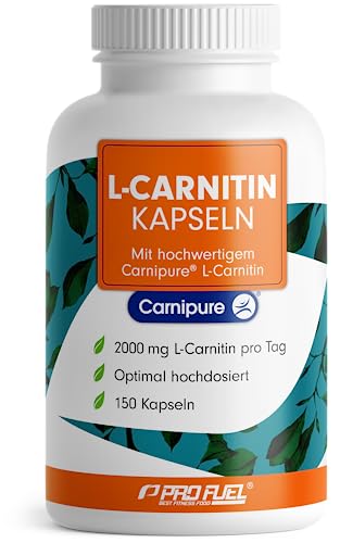 L-Carnitin hochdosiert 2000 mg - 150 Carnipure®...