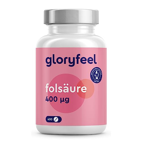 Folsäure - 400 Tabletten (13 Monate) - 400µg...