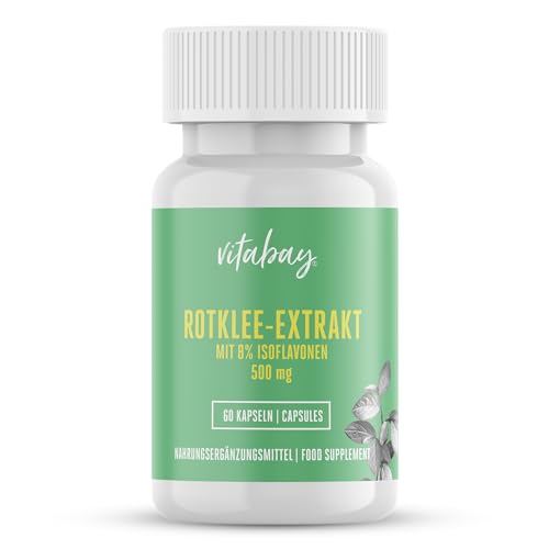 Vitabay Rotklee Extrakt mit 40 mg Isoflavonen | 60...