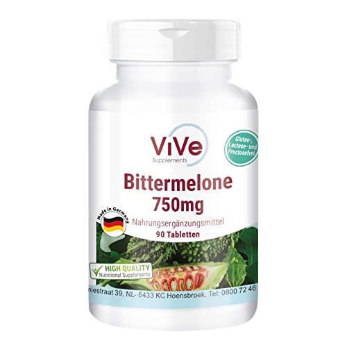 Bittermelone-Extrakt 750mg - 90 Tabletten +...