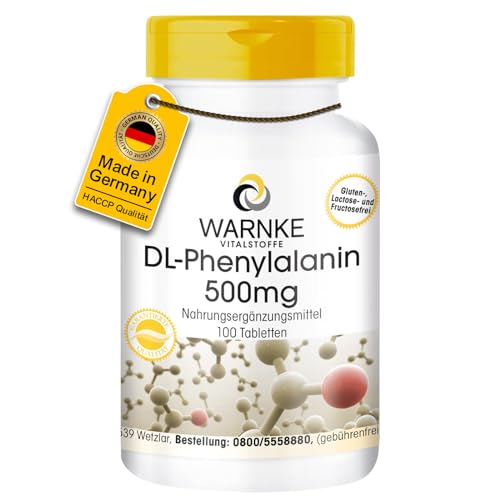 DL-Phenylalanin 500mg - 100 Tabletten -...