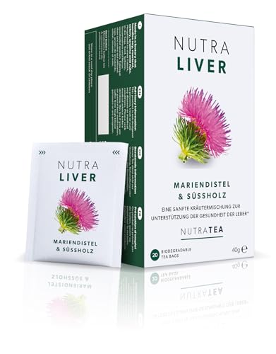 Nutra Tea NUTRALIVER, Detox Tee zum Entgiften der...