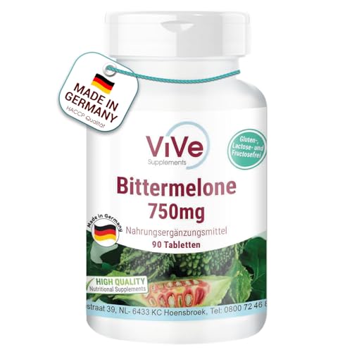 Bittermelone-Extrakt 750mg - 90 Tabletten +...