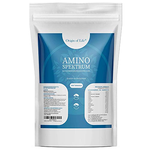 Origin of Life Amino Spektrum - 500 Tabletten a...