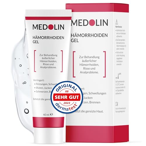 Medolin® Hämorrhoiden Gel - Gegen Schwellungen,...