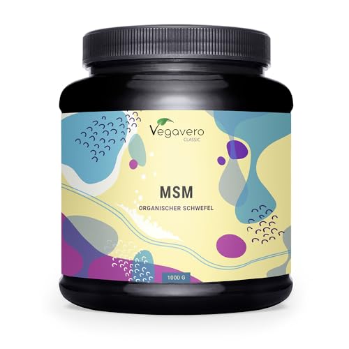 MSM Pulver 1000 g Vegavero® | 99,9% rein |...