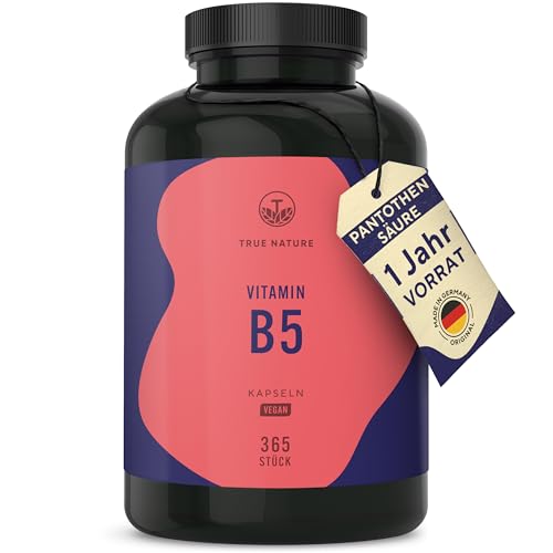 Vitamin B5 - Pantothensäure 500 mg hochdosiert -...