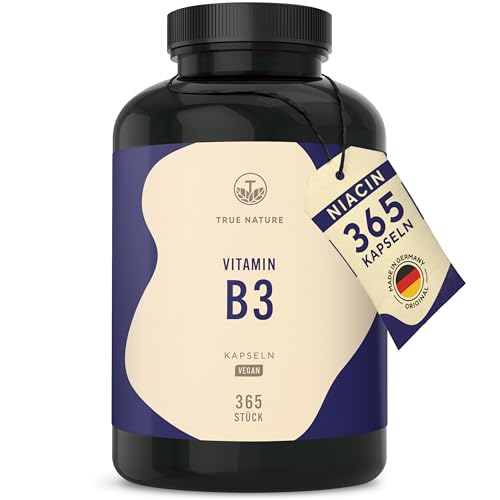 Vitamin B3 Niacin - Hochdosiert: 500mg Nicotinamid...