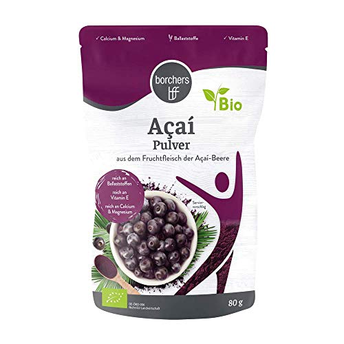 borchers Bio Açaí-Pulver | Für Drinks,...