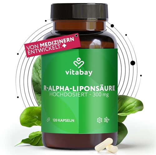 Vitabay R-Alpha Liponsäure 300mg - 120 vegane...