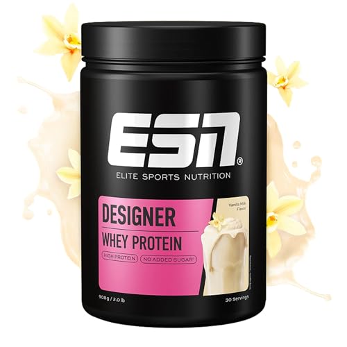 ESN Designer Whey Proteinpulver, Vanilla Milk, 908...