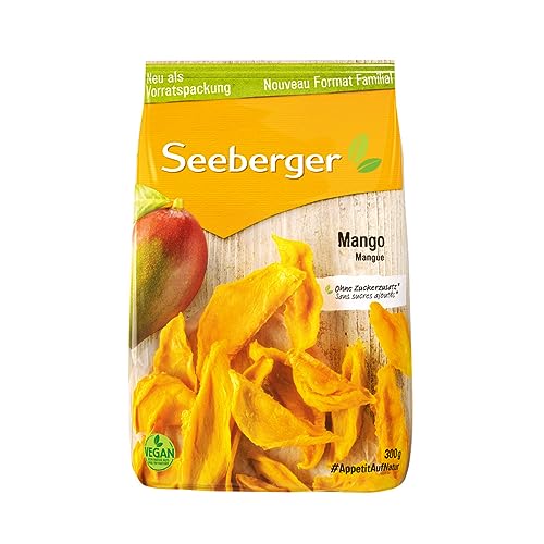 Seeberger Mango 1x300g, Getrocknete Fruchtscheiben...