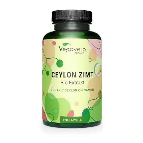BIO Ceylon Zimt Kapseln | Premium: 2500 mg (5:1...