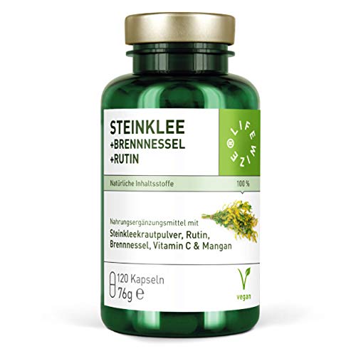 LifeWize® Steinklee Komplex - 500 mg Steinklee &...
