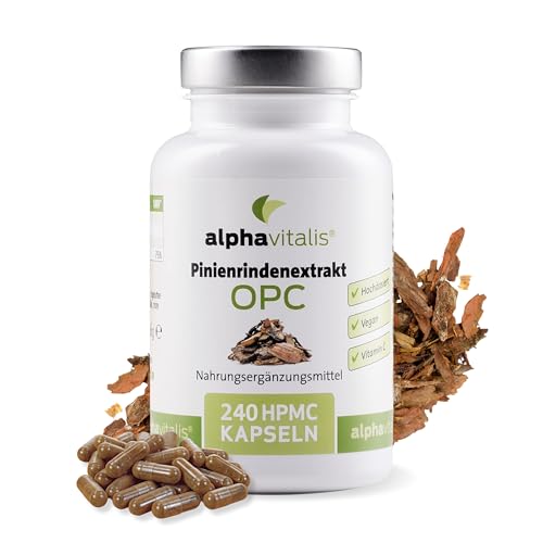 500mg Pinienrindenextrakt Kapseln mit OPC +...