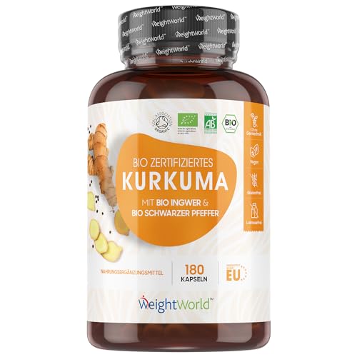 BIO Kurkuma Kapseln - 4560mg pro Portion -...