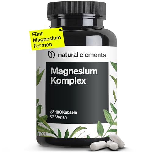 Magnesium Komplex - Premium: Aus 5 hochwertigen...