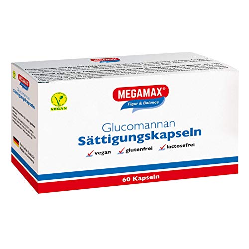 MEGAMAX Sättigungskapseln 60 Kapseln Vegan-simpel...
