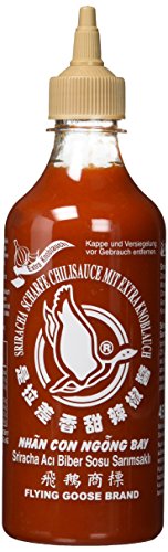 FLYING GOOSE Sriracha scharfe Chilisauce mit extra...