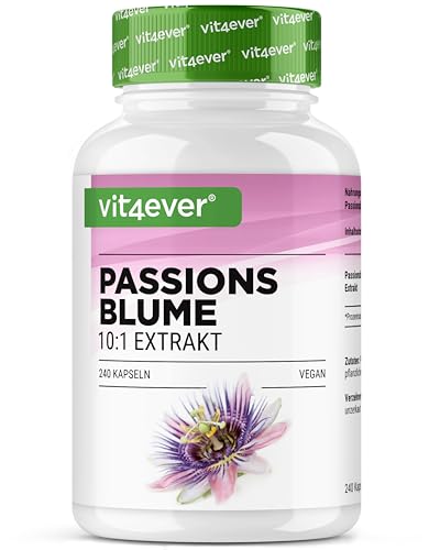 Passionsblume Extrakt - 240 Kapseln - Premium:...