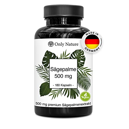 Only Nature Sägepalmenextrakt 500 mg - 180 Prosta...