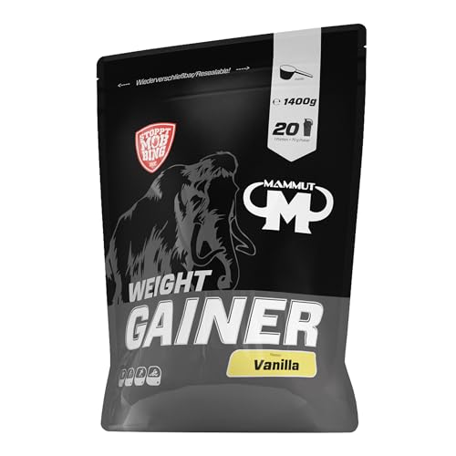 Mammut Nutrition Weight Gainer Crash 5000 Vanilla,...