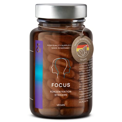 N°4 FOCUS - Brain Booster mit CDP Cholin,...