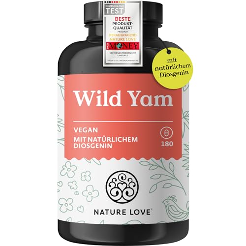 NATURE LOVE® Wild Yam Kapseln - 180 vegane...