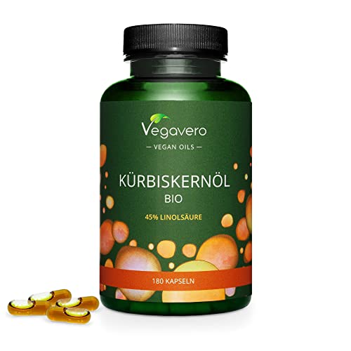 BIO Kürbiskernöl Kapseln | PREMIUM:...