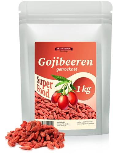 Feinwälder® Gojibeeren 1kg - Hochwertige...