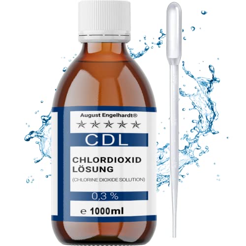 1000ml Chlordioxid-Lösung 0,3% – CDL/CDs in...
