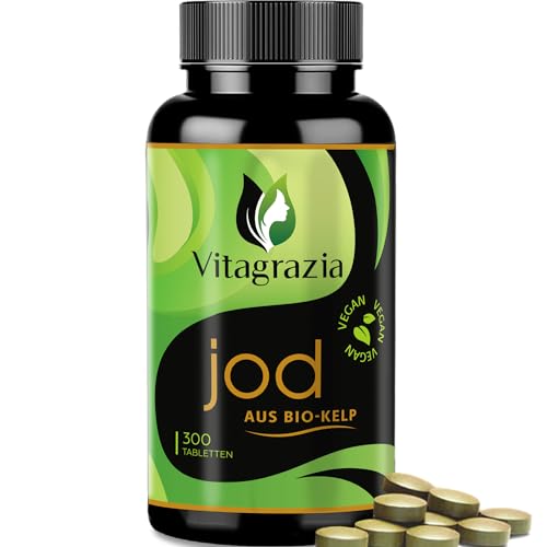 Vitagrazia® Bio Kelp - Natürliches Jod aus Bio...