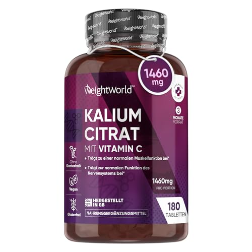 Kalium Tabletten - 1460mg je Tagesdosis (80mg Vit...