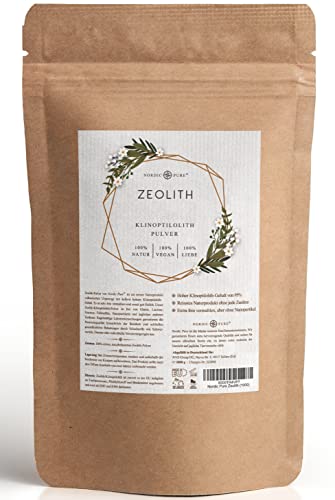 Nordic Pure Zeolith Pulver 1000g mit 95%...